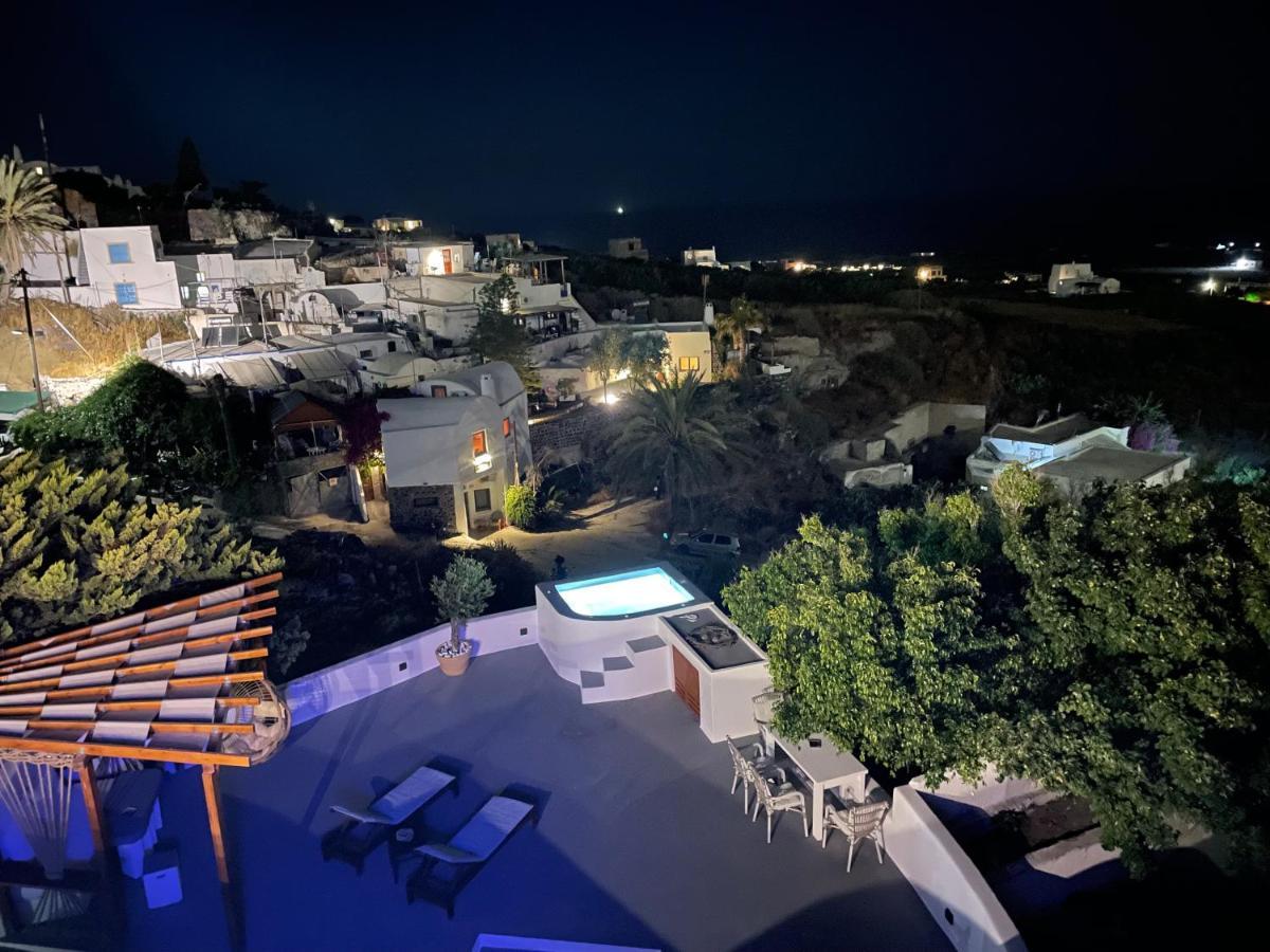 Sando Traditional Cave Villas With Jacuzzi And Sea View Vourvoúlos Exteriér fotografie